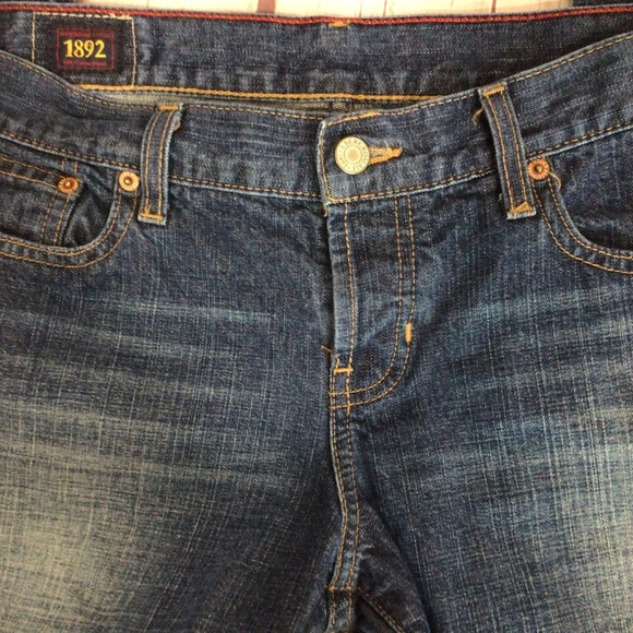 Abercrombie & Fitch Boot Cut Medium Wash Blue Denim Jeans - Size 2 Regular - Picture 6 of 9